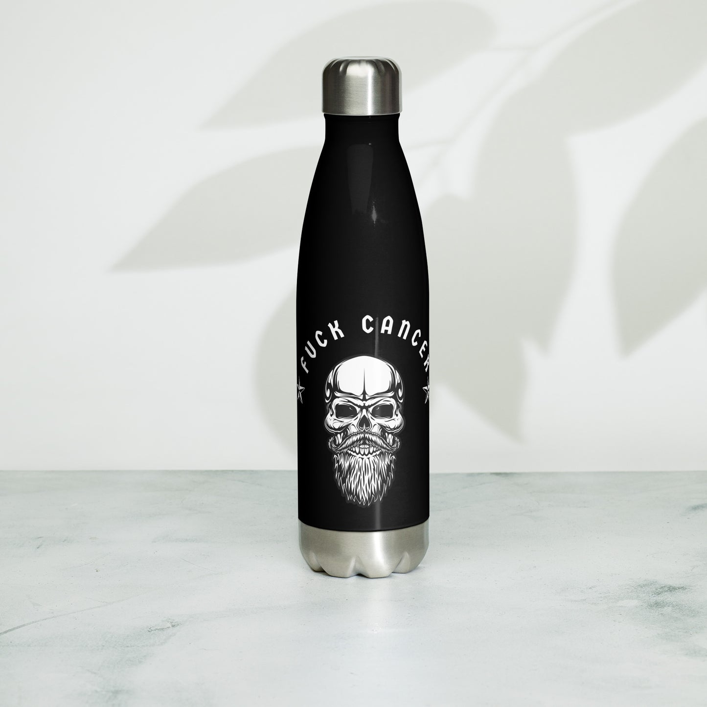 Heavy’s Fuck Cancer Water Bottle