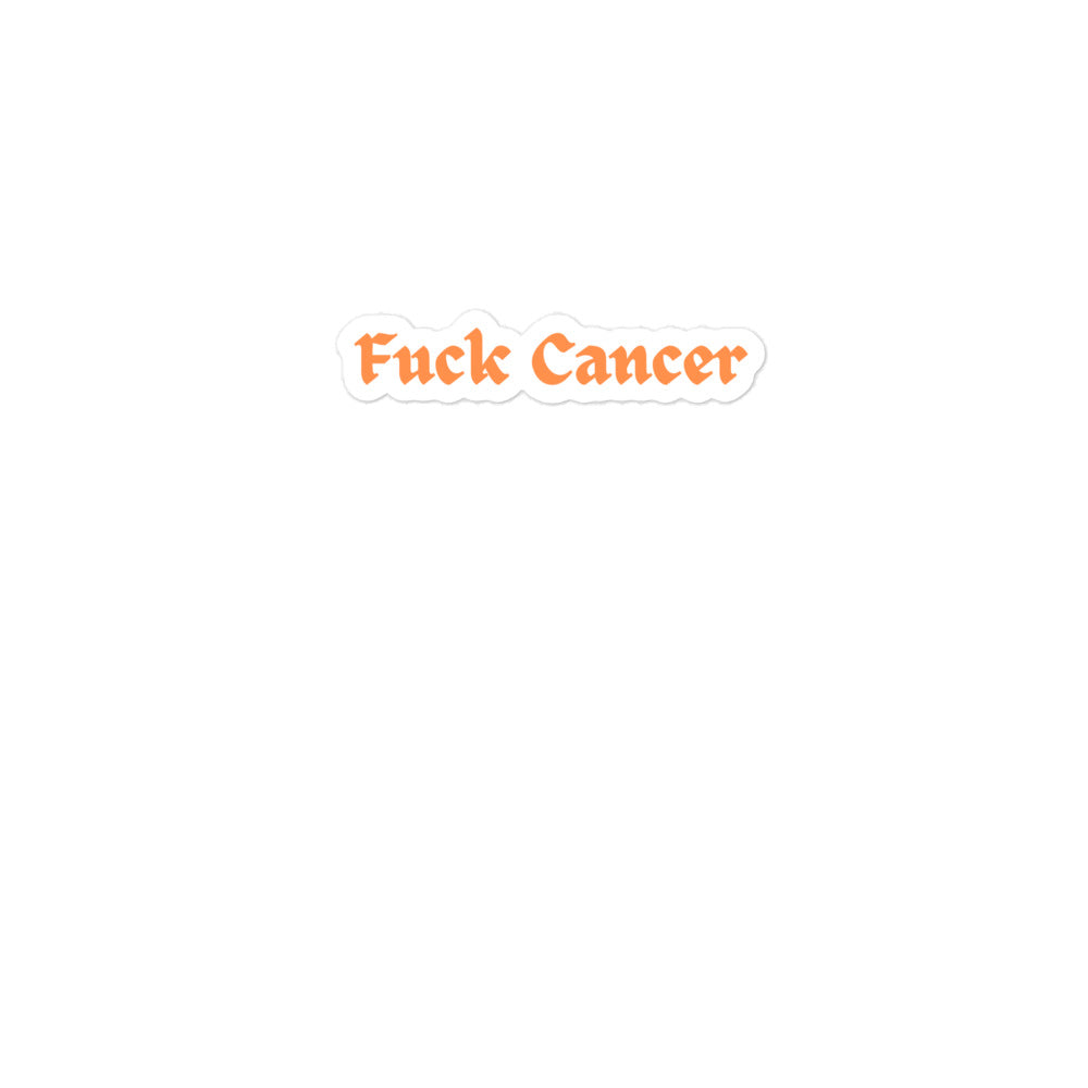 F*ck Cancer Sticker