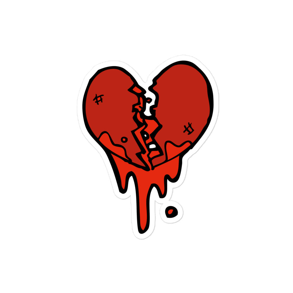 "No Love" Sticker