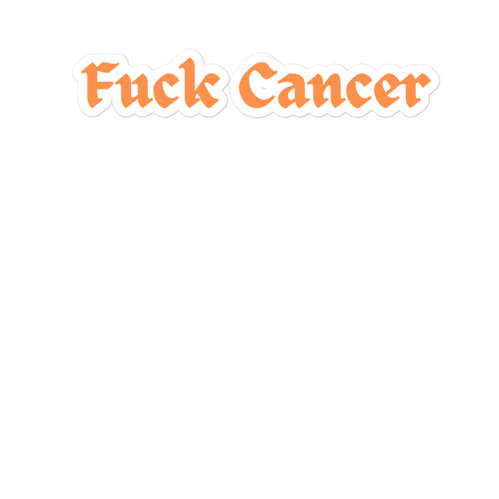 F*ck Cancer Sticker