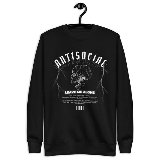 "Antisocial" Pullover