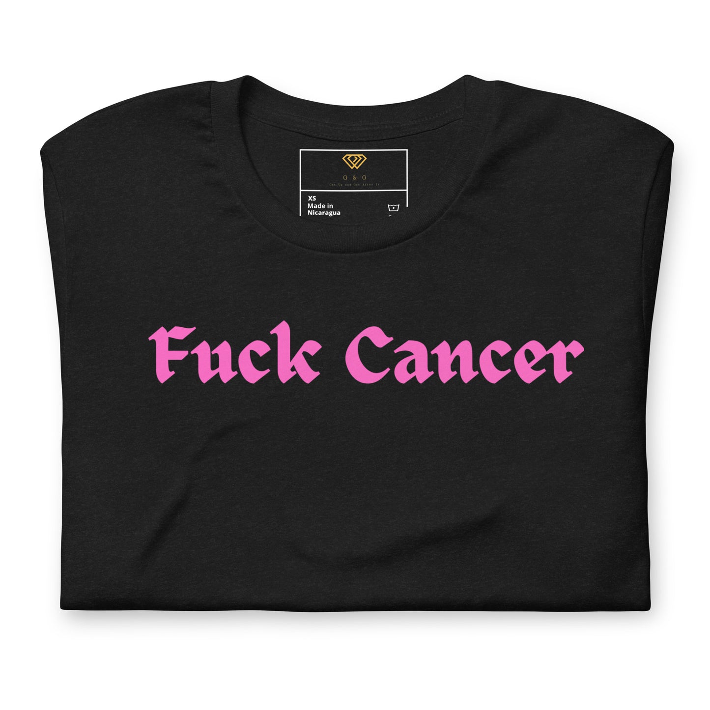 Pink F*ck Cancer T-shirt