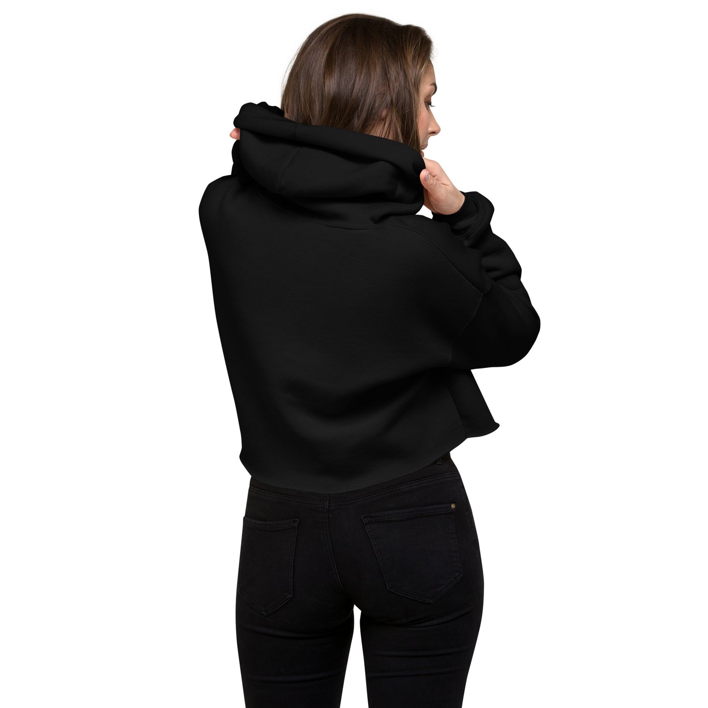 Muscle Mommy Crop Hoodie