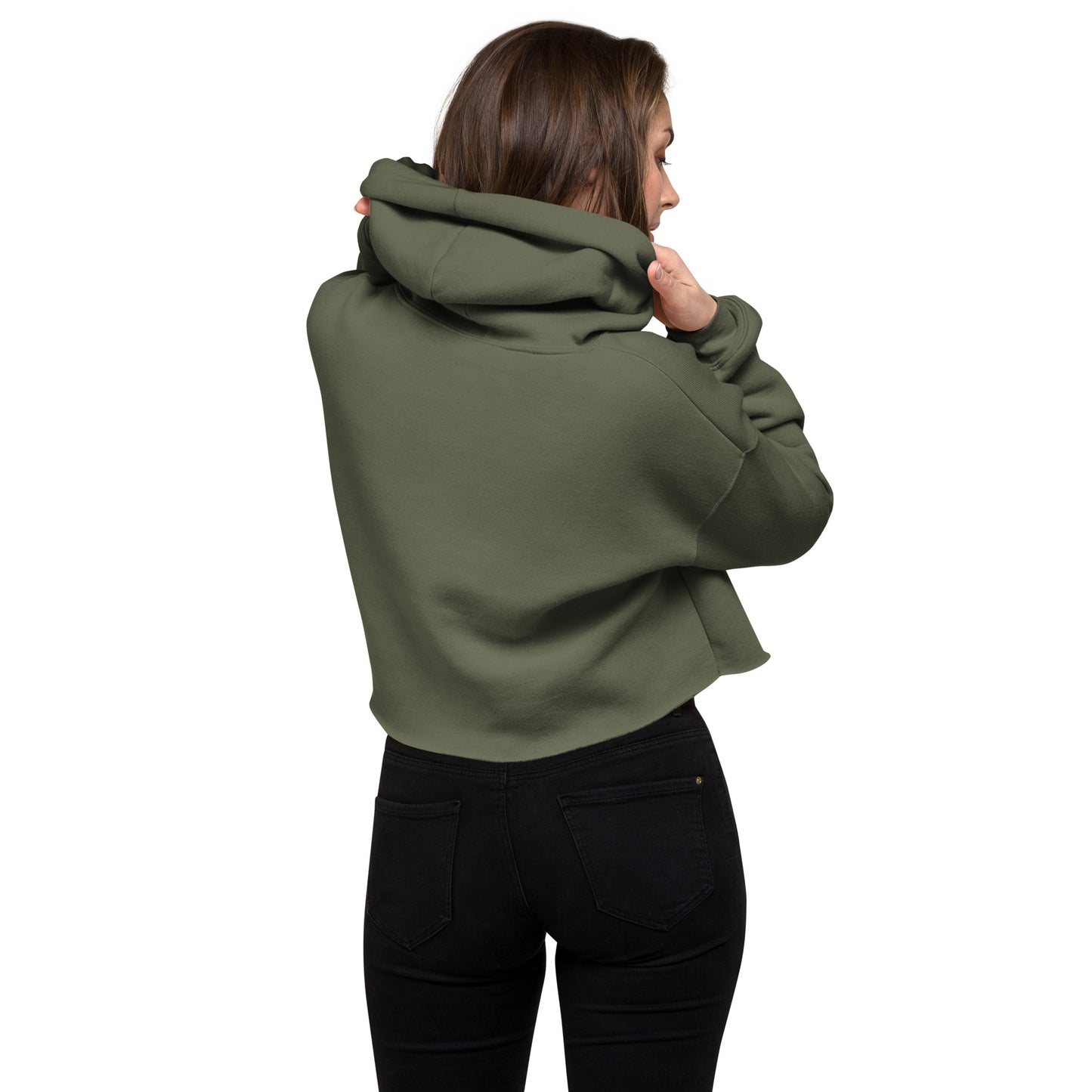 Muscle Mommy Crop Hoodie