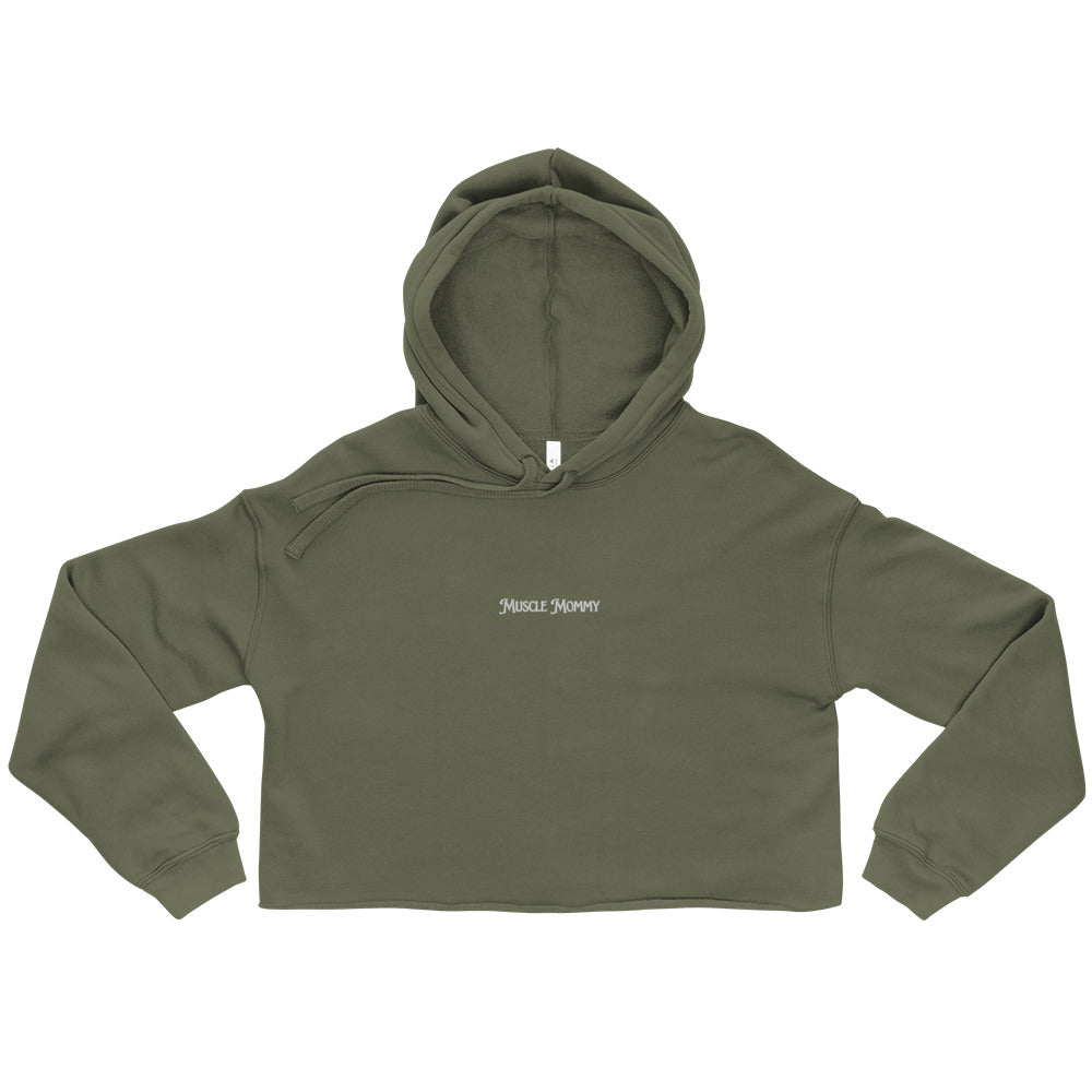 Muscle Mommy Crop Hoodie