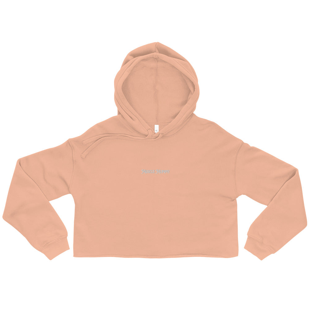 Muscle Mommy Crop Hoodie