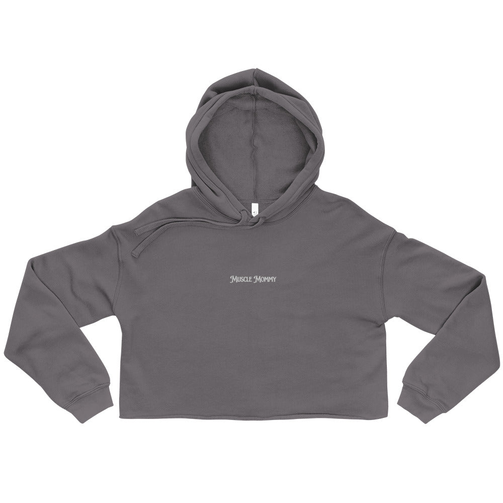 Muscle Mommy Crop Hoodie